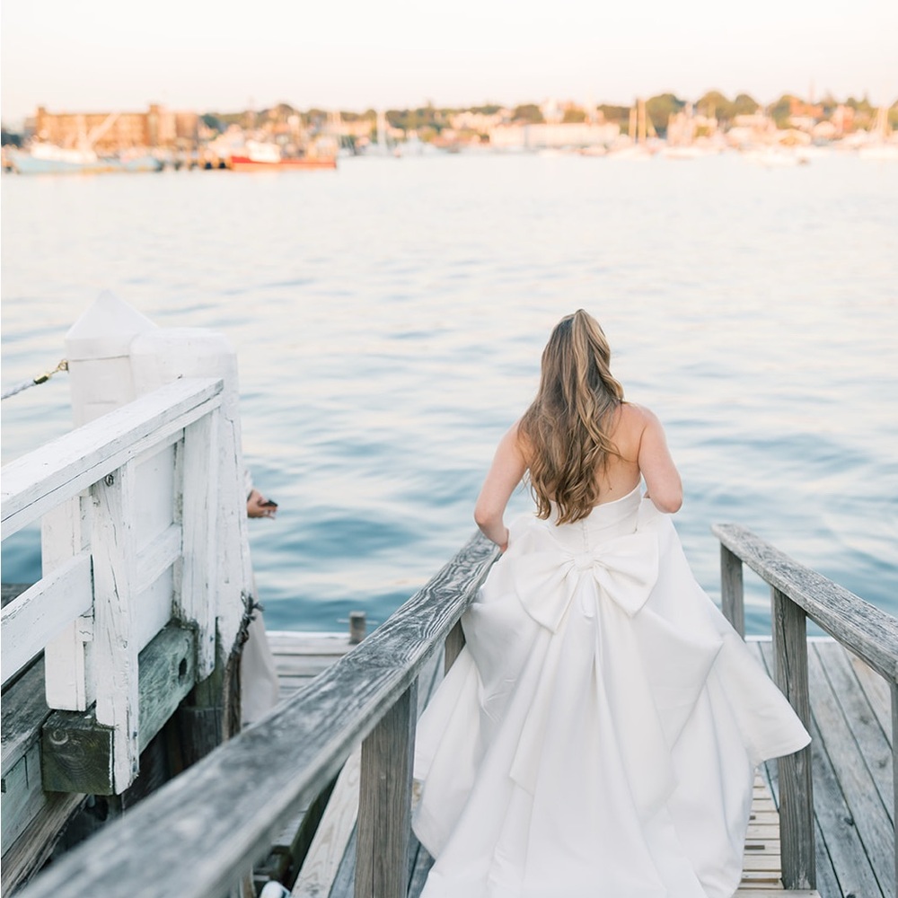 Allure Bridals White Wedding Bow